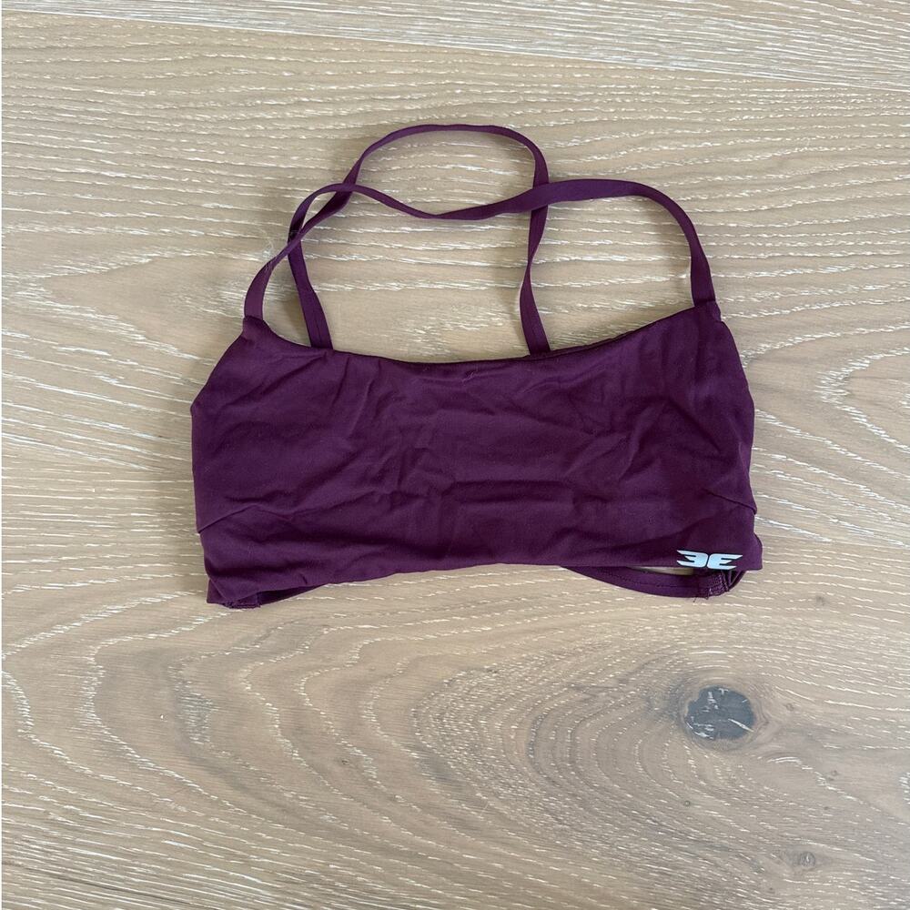 Elite Eleven Sports Bra Airey Lite Size XS Cherry Cola Eggplant Purple